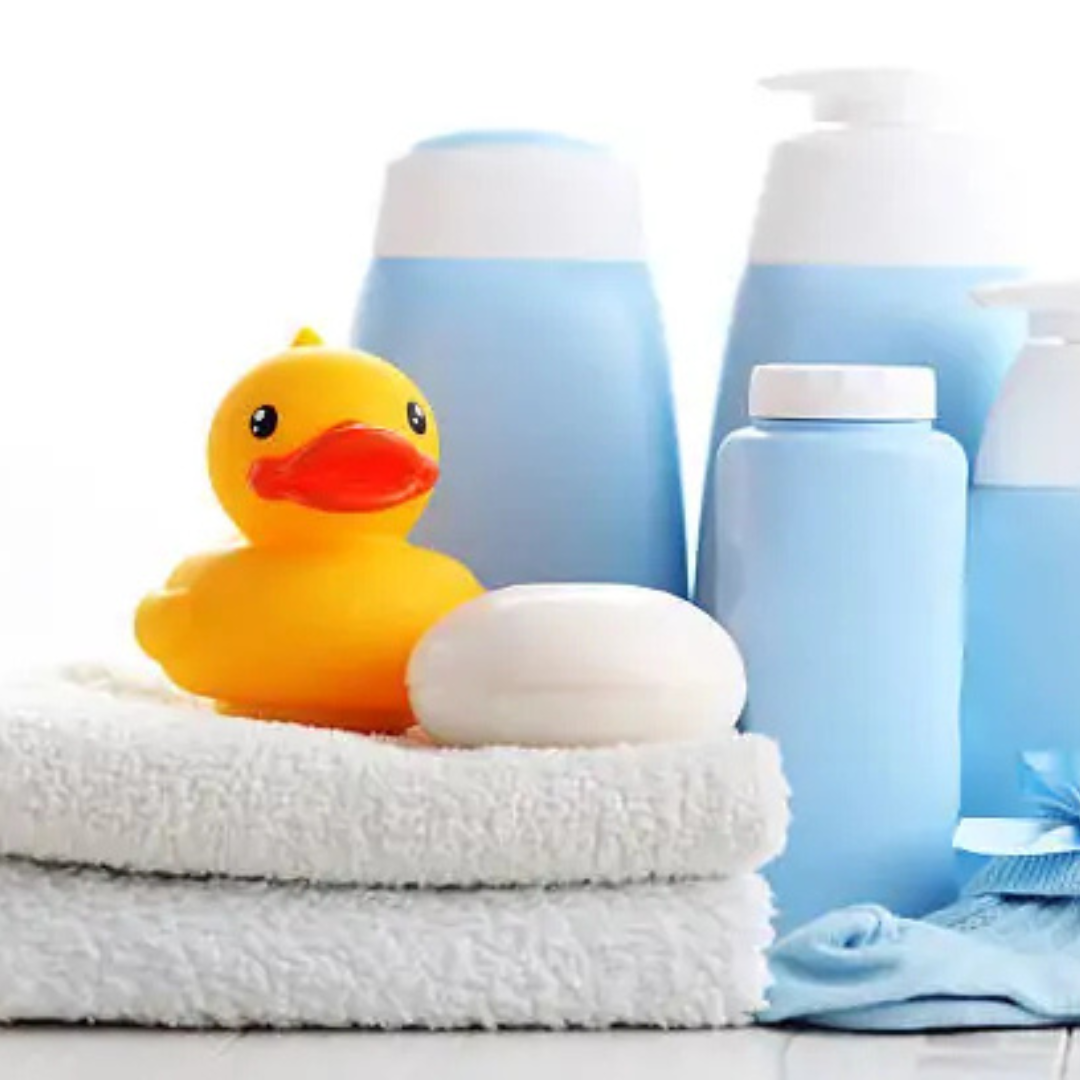 استحمام وتنظيف الأطفال